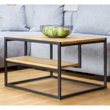 Журнальний столик GoodsMetall у стилі Лофт 800х600х600 ЖС213