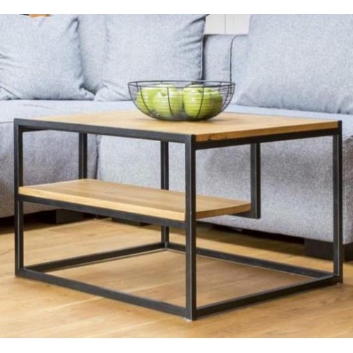 Журнальний столик GoodsMetall у стилі Лофт 800х600х600 ЖС213