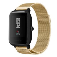 Ремінець BeWatch міланська петля для Xiaomi Amazfit BIP Золото (1010228) Ремінець BeWatch міланська петля для Xiaomi Amazfit BIP Золото (1010228)