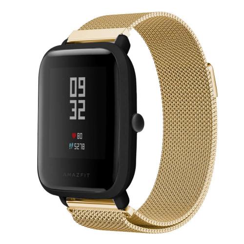 Ремінець BeWatch міланська петля для Xiaomi Amazfit BIP Золото (1010228) Ремінець BeWatch міланська петля для Xiaomi Amazfit BIP Золото (1010228)