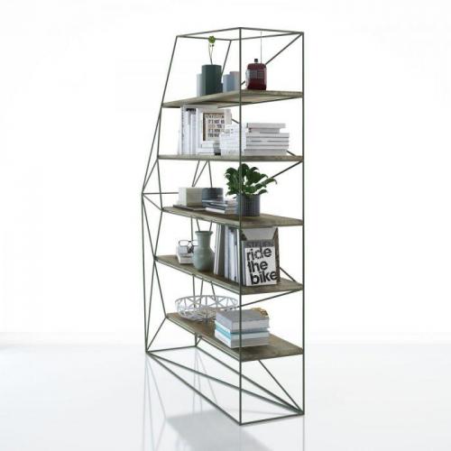 Стелаж GoodsMetall у стилі Лофт 1600х1200х300 СТЖ114