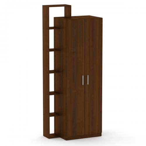 Шафа з полицями для одягу Шафа-9 горіх екко Шафа з полицями для одягу Шафа-9 горіх екко