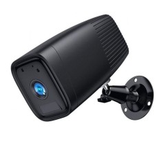 Wifi камера з величезним акумулятором 12000 мАг, до 1 місяця автономної роботи Nectronix ZC-PC206, вулична, із записом на SD до 128 Гб (чорна)