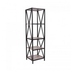 Стелаж для зберігання в стилі Loft NS-1883 1530x450x400 мм Черный