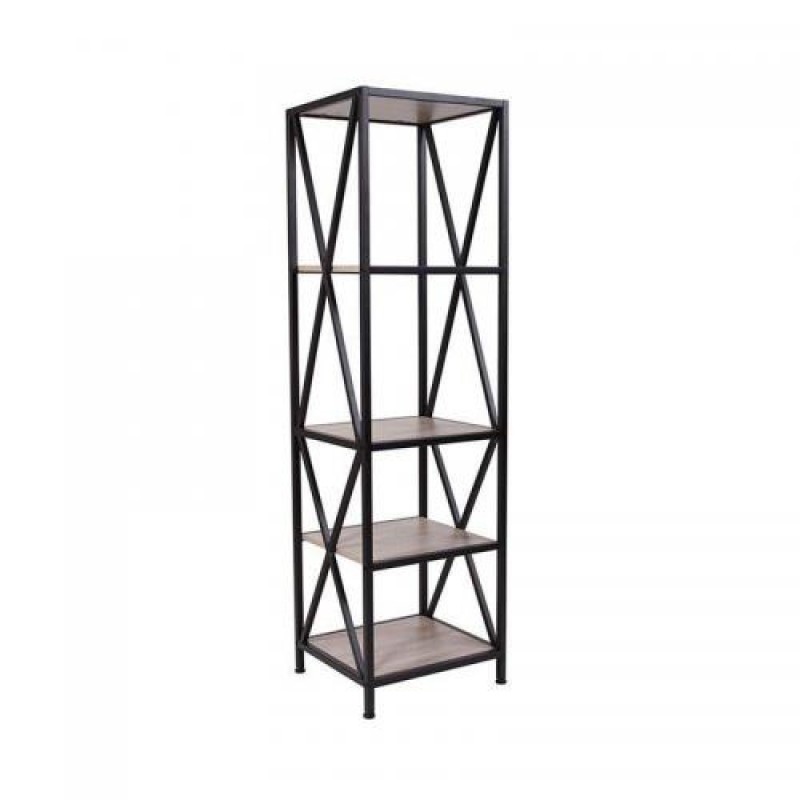 Стелаж для зберігання в стилі Loft NS-1883 1530x450x400 мм Черный