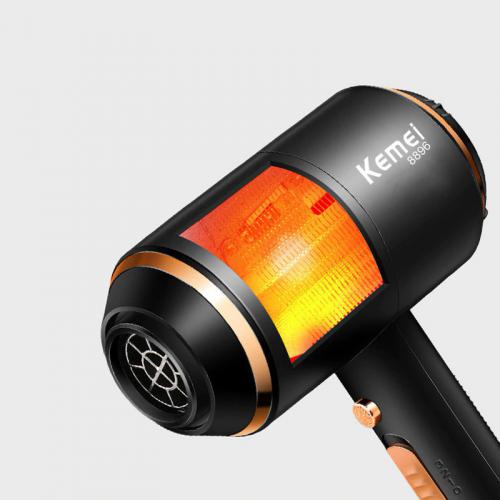 Професійний фен для волосся Kemei KM-8896 1700Вт Професійний фен для волосся Kemei KM-8896 1700Вт