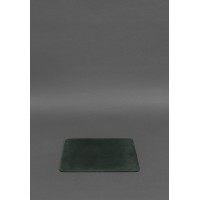 Килимок для мишки з натуральної шкіри 1.0 зелений Crazy Horse BlankNote