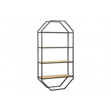 Навісна - настінна полиця у стилі Loft NS-1050 1530x650x280 мм Черный