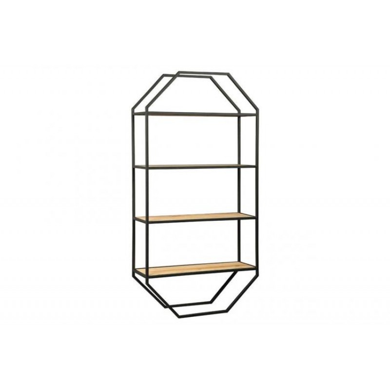 Навісна - настінна полиця у стилі Loft NS-1050 1530x650x280 мм Черный