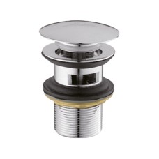 Донний клапан для умивальника з переливом IBERGRIF M20502 (IB0087)