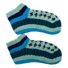 Шкарпетки домашні Kathmandu вовна яка М (22-25 см) Фісташковий Блакитний Синій (27241)