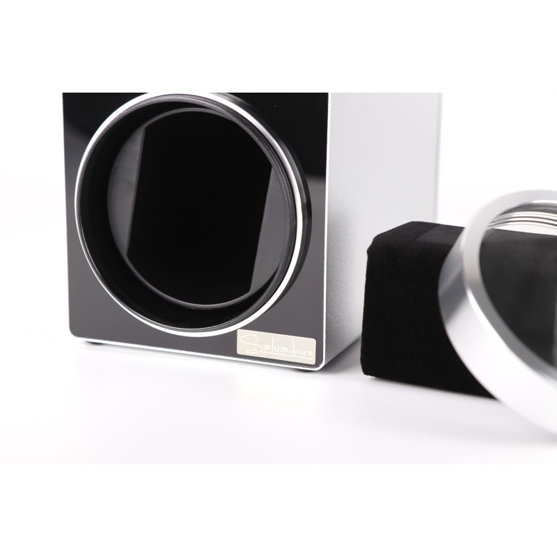 Шкатулка Salvadore для підзаводу годинника MB/411/S 10,5х10,5х17,5 см Чорний