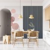 Декоративна стінова рейка Sticker Wall 160*23*3000мм (D) SW-00001529 Темно-сіра