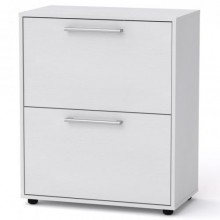 Тумба для взуття Компанит ТО 19 70х38х84,2 см Альба білий