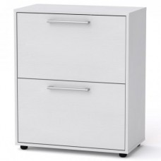 Тумба для взуття Компанит ТО 19 70х38х84,2 см Альба білий