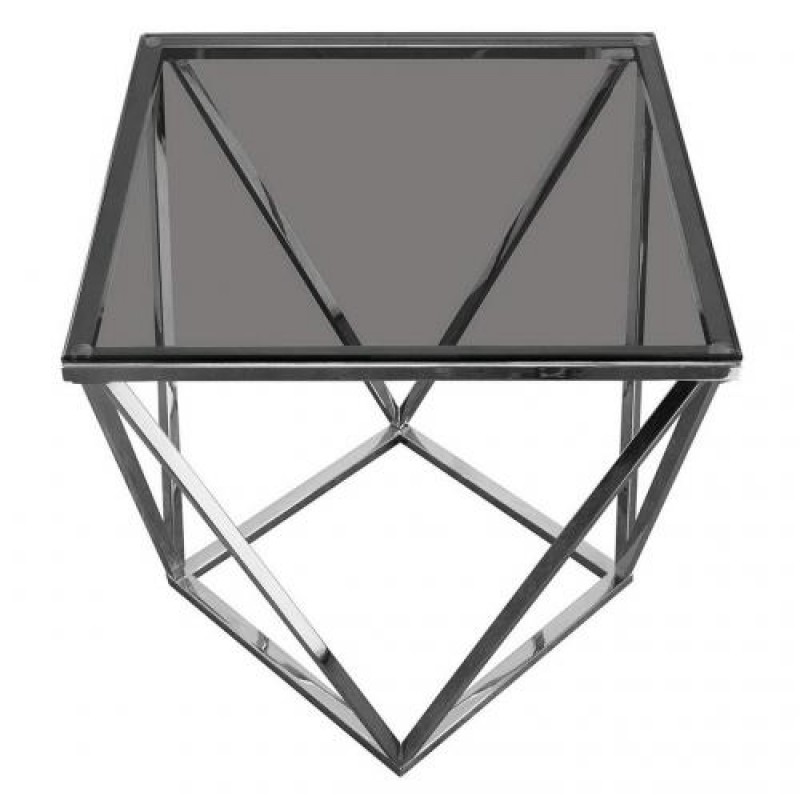 Кавовий журнальний столик у стилі Loft NS-583 530x520x520 мм Черный