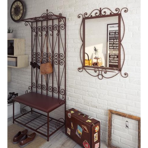 Комплект передпокою Tenero Віндзор передпокій дзеркало Коричневий (1587) Комплект передпокою Tenero Віндзор передпокій дзеркало Коричневий (1587)