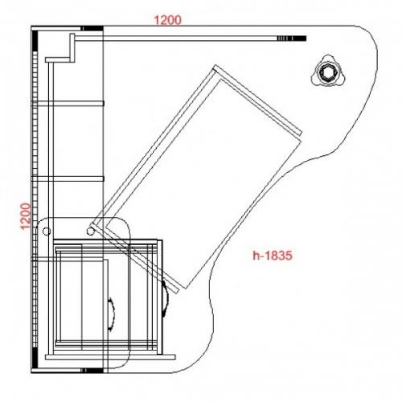 Комп'ютерний стіл кутовий Тиса СК-26 Венге - Дуб молочний