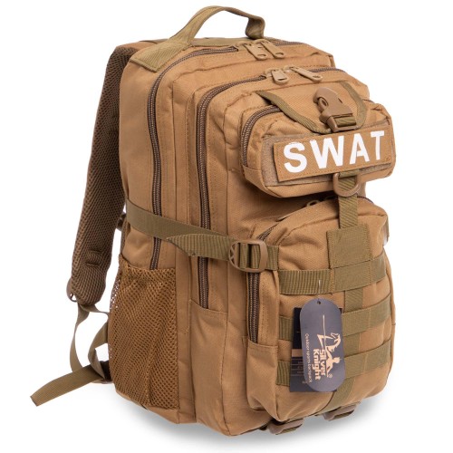 Рюкзак тактичний рейдовий SILVER KNIGHT SWAT-3P 35 літрів Хакі (PT0256) в інтернет супермаркеті PbayMarket!