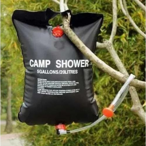 Портативний літній душ Camp Shower 20 л Чорний (2104618606) Портативний літній душ Camp Shower 20 л Чорний (2104618606)