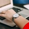 Наручний годинник жіночий Geneva Steel Silver Сріблястий (800)