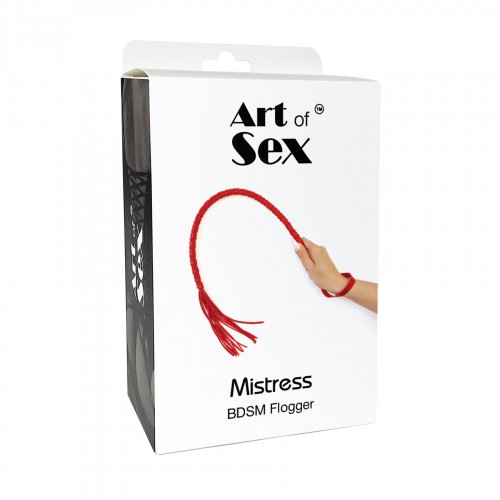 Батіг з екошкіри Art of Sex - Mistress, чорний в інтернет супермаркеті PbayMarket!