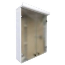 Дзеркало Mikola-M Eco green Z-2 пластикове з полицями 55 см