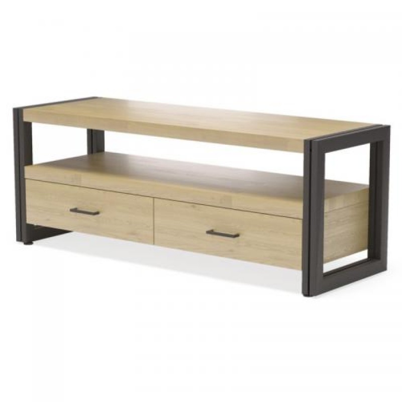 Тумба підставка для TV у стилі Loft NS-2172 480x1200x300 мм Черный