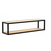 Навісна - настінна полиця у стилі Loft NS-1046 360x1100x300 мм Белый Навісна - настінна полиця у стилі Loft NS-1046 360x1100x300 мм Белый