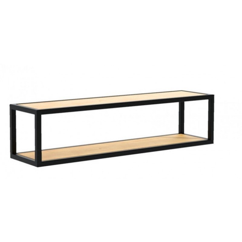 Навісна - настінна полиця у стилі Loft NS-1046 360x1100x300 мм Белый