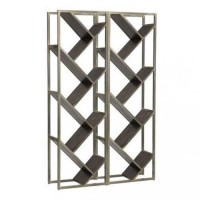 Стелаж для зберігання в стилі Loft Золотий NS-1871 1830x600x300 мм Стелаж для зберігання в стилі Loft Золотий NS-1871 1830x600x300 мм