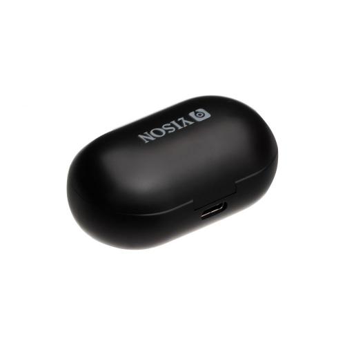 Стерео гарнітура Yison TWS-T3 Type C Bluetooth V5.1 350 mAh Чорний