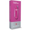 Ніж-брелок Victorinox Classic SD Alox Colors Flamingo Party 58 мм, 5 функцій, Рожевий (0.6221.251G)