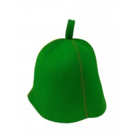 Банна шапка Luxyart штучний фетр Зелений (LС-419)