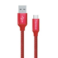 Кабель ColorWay USB-USB Type-C 1м Red (CW-CBUC003-RD)