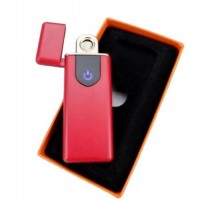 Запальничка акумуляторна перезаряджається Lighter 8070 Червона Запальничка акумуляторна перезаряджається Lighter 8070 Червона