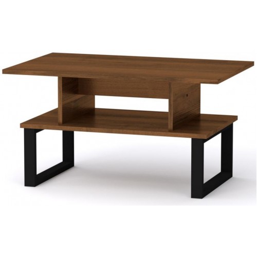 Стіл журнальний Лофт-2 Компаніт Горіх екко (80х50х42,6 см) Стіл журнальний Лофт-2 Компаніт Горіх екко (80х50х42,6 см)