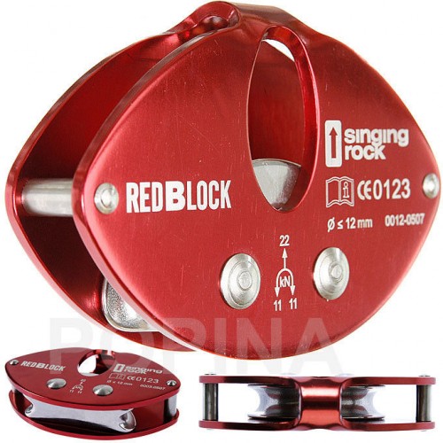 Блок для стендів SINGING ROCK REDBLOCK Червоний Блок для стендів SINGING ROCK REDBLOCK Червоний