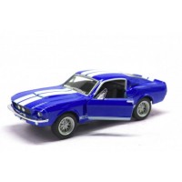 Машинка Ford Selby GT-500 1967 Kinsmart KT5372W інерційна 1:38 Синій Машинка Ford Selby GT-500 1967 Kinsmart KT5372W інерційна 1:38 Синій