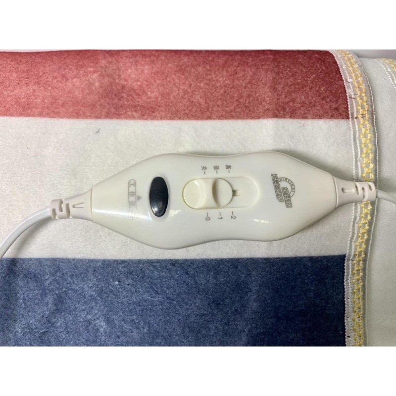 Електричне простирадло VigohA 150х170см Смуги Різнокольорові