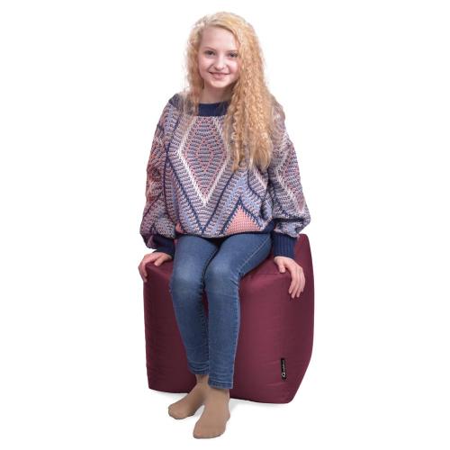 Пуф Кубик Оксфорд 40х40 Студія Комфорту Стандарт Бордовий Пуф Кубик Оксфорд 40х40 Студія Комфорту Стандарт Бордовий