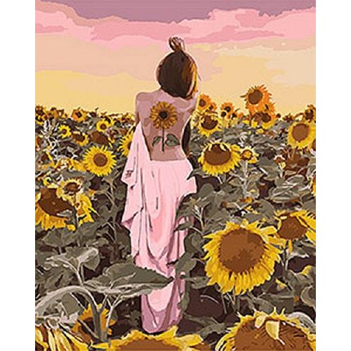 Картина за номерами Соняшникове щастя 40х50 см (KHO4570) Картина за номерами Соняшникове щастя 40х50 см (KHO4570)