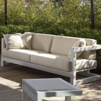 Лаунж диван у стилі Loft NS-870 780x2100x800 мм Белый