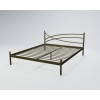 Ліжко Tenero Гвоздика1 1600х1900 Чорне золото