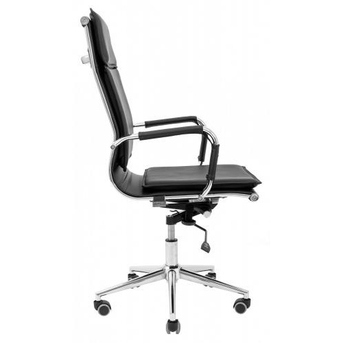 Офісне крісло керівника Richman Гаваї Хром Хром DeepTilt Чорне
