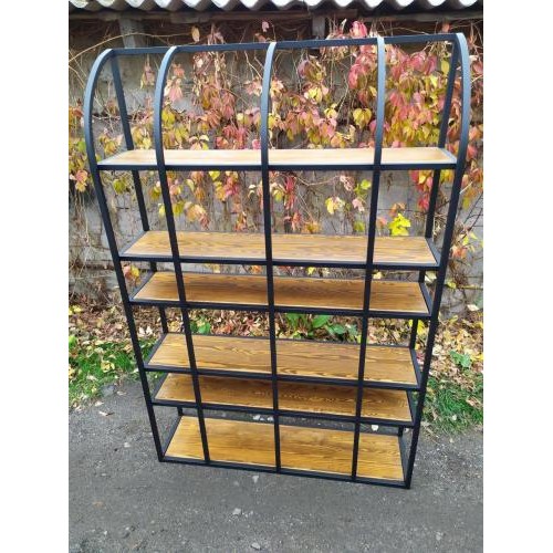 Стелаж GoodsMetall у стилі Лофт 1800х1200х300 СТЖ206 Стелаж GoodsMetall у стилі Лофт 1800х1200х300 СТЖ206