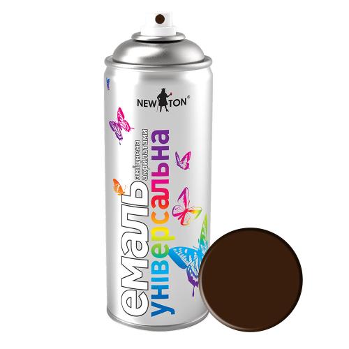 Емаль універсальна Аерозоль New Ton 400 мл RAL 8017 Коричневий Емаль універсальна Аерозоль New Ton 400 мл RAL 8017 Коричневий