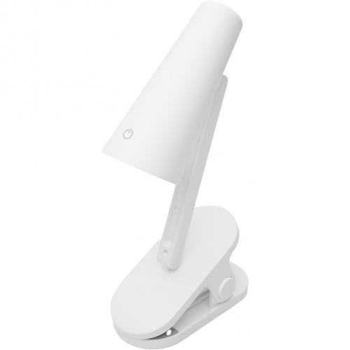 Настільна лампа з акумулятором Hoz Clip Lamp 3.5W 1200 mAh White (MR65077) в інтернет супермаркеті PbayMarket!