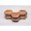 Дерев'яний органайзер для наручних годинників ecoWalnut 7.3х27.1х14.1 см