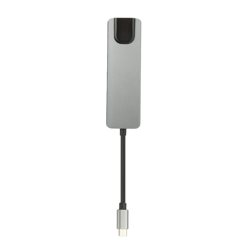Док-станція RIAS BYL-2007 5в1 USB Type C - PD/USB/HDMI/RJ-45 (3_00418)